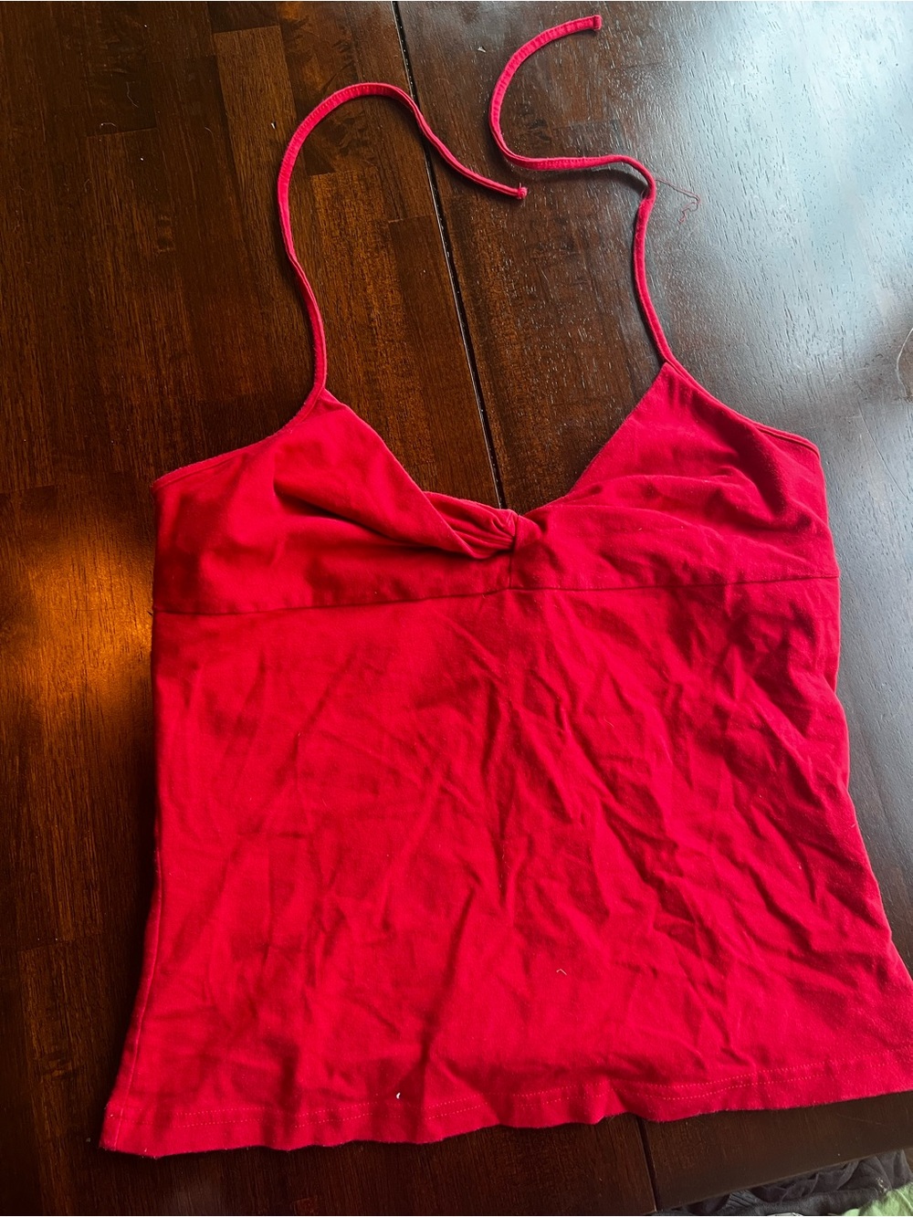 Express Red Spaghetti-Strap Camisole